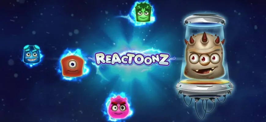 Игровой автомат Reactoonz